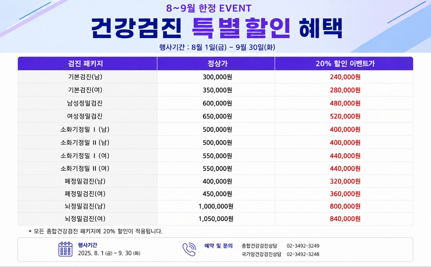 건강검진활인이벤트